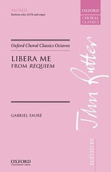 Libera Me SATB choral sheet music cover